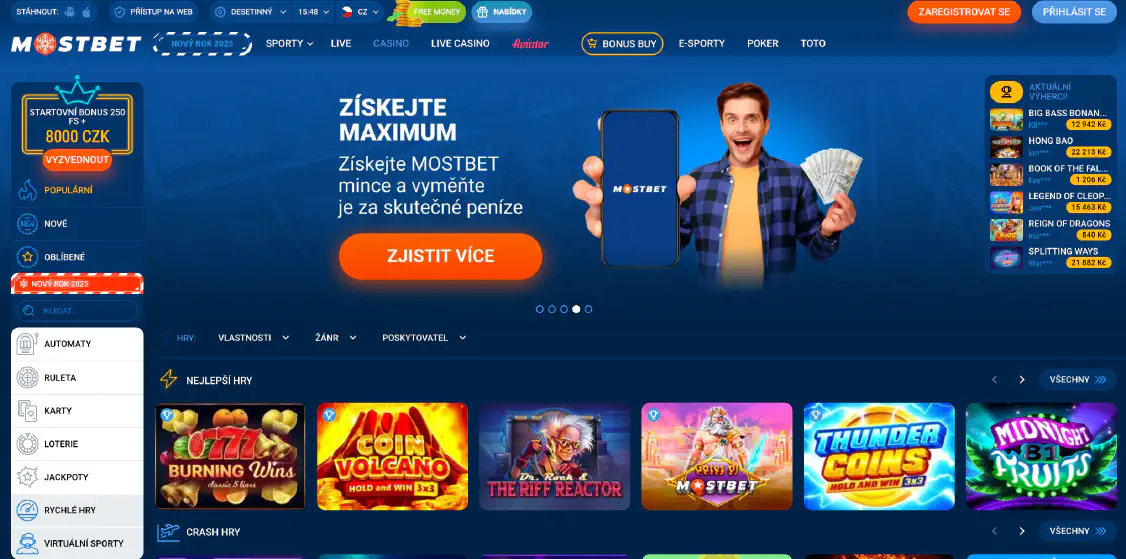 Mostbet Casino CZ